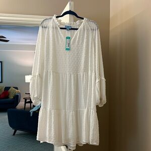 White dress nwt. Purchased from stitchfix